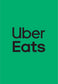 Ensemble de cartes promotionnelles Uber Eats avec support (540)