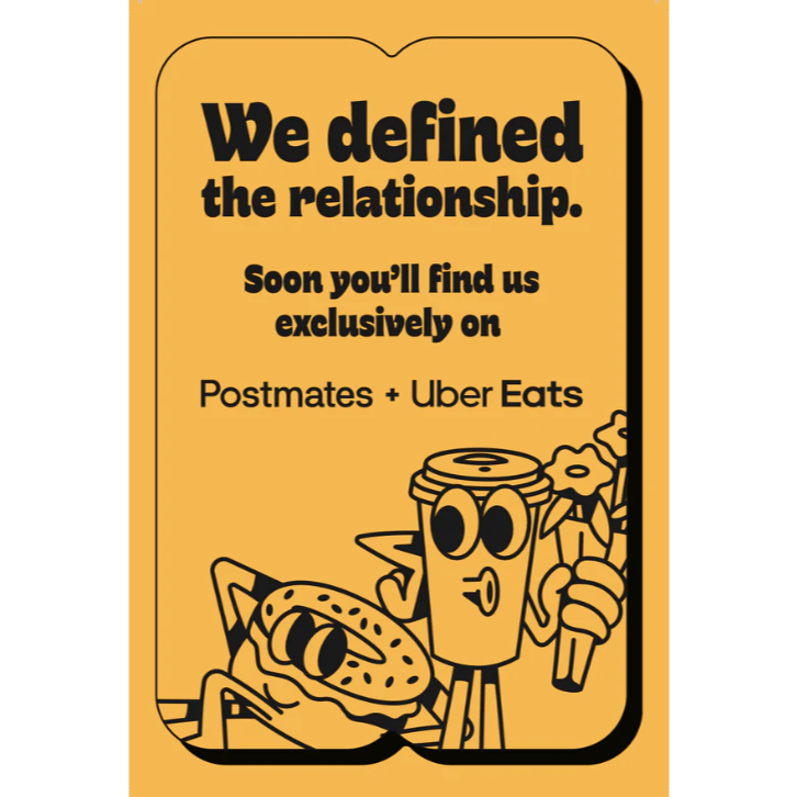 Postmates Promotional Flyer